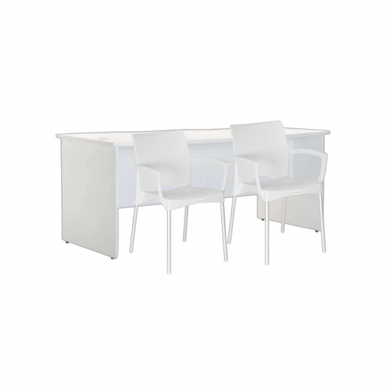 Modern Computer Desk and Chair Set