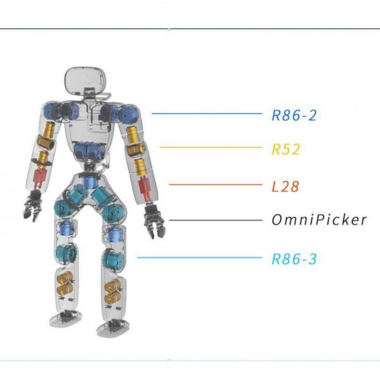 AgiBot X1 Open-Source Humanoid Robot Kit - 31-DOF 130 cm Agile Bot