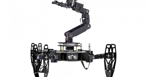 Raspberry Pi Quadruped Spider-like Educational Robot Kit - AI ...